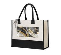 AYYQWE Lusso Stampa Marmo Tela Unisex Tote Bag Regalo Borse a Spalla Grande Capacità Shopping Viaggi Ufficio