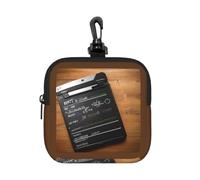 AYYQWE Movies Clapperboard Pattern Print Square Storage Bag Travel Toiletry Cosmetic Office Pendolarismo Regalo Organizer Pouch