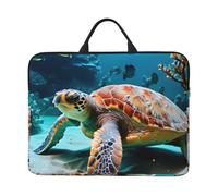 AYYQWE Sea Turtle Stampa 14 pollice Custodia Per Computer Portatile Del Manicotto Della Copertura Del Computer Portatile Borsa Per Il Lavoro Quotidiano Viaggi di