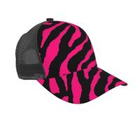 AYYQWE Zebra Tiger Leopard Pink Print Summer Baseball Cap Quick Dry Leggero Cappello Running Outdoor All Season Moda