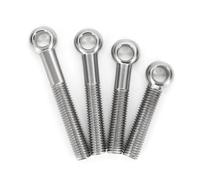 AYYSSM Bullone oscillante con Occhiello in Acciaio Inossidabile 304, Anello di sollevamentoperforato ITE a Testa sfericaM5-16(1pcs M14x80)