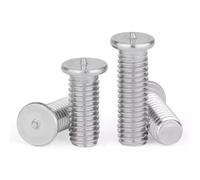 AYYSSM Viti di Saldatura Perni filettati a saldare in Acciaio Inossidabile 304 for Chiodi a Punti di scarica di condensatori M3-M8(25mm,M8 (5Pcs))