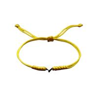 Ayztantine Bracciale in intrecciato Bracciale semplice con cuore d'amore Braccialetti intrecciati catena in corda nera a più colori rosa rosso nero Accessori for ragazze(40)