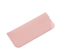 Ayztantine Custodia Occhiali Pelle 1Pcs Solid Color Glasses Bag Protective Sunglasses Cover Case Box Reading Eyeglasses Pouch Eyewear Protector Accessories(Pink)