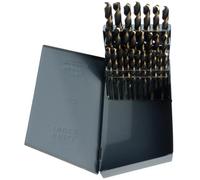 AZ 26 pezzi set punte da trapano lunghezza Jobber in oro nero KFD26JSET