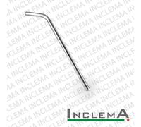 AZ 45 400 V Prolunga ad S Ø 48/50 TUBO ACCIAIO CROMATO per aspirapolvere e aspi