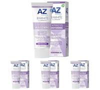 AZ Dentifricio 3DWhite Illuminate Express Whitening Bianco Glossy 50ml. 1 Dentifricio (Confezione da 4)