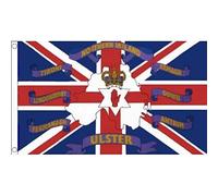 AZ FLAG Bandiera 6 CONTEE Irlanda del Nord 150x90cm - Bandiera Irlandese - Sei CONTEE 90 x 150 cm