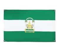AZ FLAG Bandiera Andalusia 150 x 90 cm con 4 occhielli, bandiera andalusa per balcone o parete