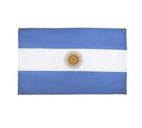 AZ FLAG Bandiera Argentina 150 x 90 cm con 4 occhielli, Padiglione Argentino per balcone o parete