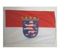 AZ FLAG Bandiera ASSIA 90x60cm per Esterno - Bandiera Land di Hessen - Germania 60 x 90 cm
