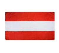 AZ FLAG Bandiera Austria 150 x 90 cm con 4 occhielli, bandiera austriaca per balcone o parete