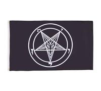 AZ FLAG Bandiera Bafometto Cavalieri templari 150x90 cm 2 Occhielli