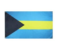 AZ FLAG Bandiera Bahamas 150 x 90 cm con 4 occhielli, bandiera Bahamas per balcone o parete