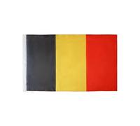 BANDIERA BELGIO 150x90cm - BANDIERA BELGA 90 x 150 cm per tifosi - AZ FLAG