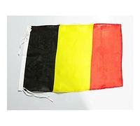 AZ FLAG Bandiera Belgio 45x30cm - BANDIERINA Belga 30 x 45 cm Poliestere Leggero