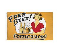 AZ FLAG Bandiera Birra Gratuita 150x90cm - Bandiera della Birra 90 x 150 cm