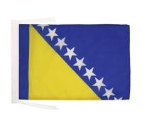 AZ FLAG Bandiera Bosnia ED Erzegovina 45x30cm - BANDIERINA BOSNIACA 30 x 45 cm cordicelle