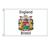 AZ FLAG Bandiera Bristol City 150x90cm - Bandiera Città di Bristol in Inghilterra 90 x 150 cm