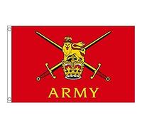 AZ FLAG Bandiera British Army 150x90cm - Bandiera Forze Armate di Inghilterra E Scozia 90 x 150 cm