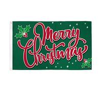 AZ FLAG Bandiera Buon Natale Scintille 150x90 cm 2 Occhielli