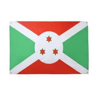 AZ FLAG Bandiera Burundi 150 x 90 cm con 4 occhielli, bandiera burundi per balcone o parete