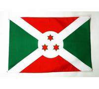 AZ FLAG - Bandiera Burundi - 150 x 90 cm - Poliestere leggero - Bandiera Burundi con occhielli metallici incorporati - 80 g