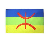 BANDIERA CABILIA 90x60cm - BANDIERA BERBERA - ALGERIA 60 x 90 cm foro per asta - AZ FLAG