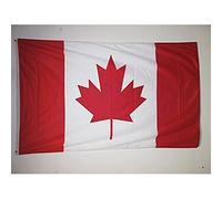 AZ FLAG Bandiera Canada 150x90cm - Bandiera Canadese 90 x 150 cm Speciale Esterno