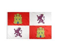 AZ FLAG Bandiera Castiglia e León 90x60 cm Poliestere 100D 2 Occhielli