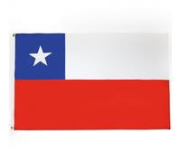 AZ FLAG Bandiera Cile 90x60 cm Stendardo Cilena Poliestere 100D 2 Occhielli