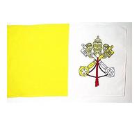 AZ FLAG Bandiera Città del Vaticano 250x150cm - Bandiera VATICANA 150 x 250 cm Foro per Asta