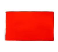 AZ FLAG Bandiera Commissario di pista rossa 90x60 cm 2 Occhielli