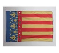 AZ FLAG Bandiera COMUNITÀ VALENCIANA 90x60cm per Esterno - Bandiera COMUNIDAD VALENCIANA in Spagna 60 x 90 cm