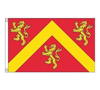 AZ FLAG Bandiera CONTEA di ANGLESEY 150x90cm - Bandiera di ANGLESEY - Galles 90 x 150 cm