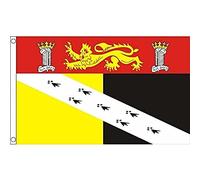 AZ FLAG Bandiera CONTEA di Norfolk 150x90cm - Bandiera County of Norfolk - Inghilterra 90 x 150 cm