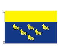 AZ FLAG Bandiera CONTEA di West Sussex 150x90cm - Bandiera County of West Sussex - Inghilterra 90 x 150 cm