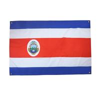 AZ FLAG Bandiera Costa Rica 150 x 90 cm con 4 occhielli, Padiglione Costaricano per balcone o parete