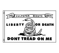 AZ FLAG Bandiera Culpeper Minutemen Don't tread on me 150x90 cm 2 Occhielli