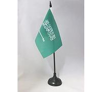 BANDIERA DA TAVOLO ARABIA SAUDITA 15x10cm - PICCOLA BANDIERINA SAUDITA 10 x 15 cm - AZ FLAG