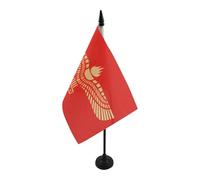 AZ FLAG Bandiera Da Tavolo Aramaica Siriaca 21x14 cm - Piccola Bandierina Siriaco 14 x 21 cm