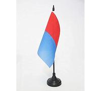 AZ FLAG Bandiera da Tavolo CANTONE di TICINO 15x15cm - Piccola BANDIERINA di TICINO - Ti 15 x 15 cm