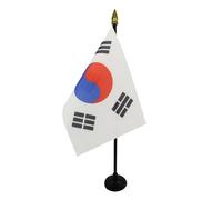 AZ FLAG Bandiera da Tavolo Corea del Sud 15x10 cm Base Plastica