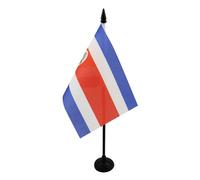 AZ FLAG Bandiera da Tavolo Costa Rica 15x10 cm Base Plastica