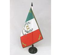 BANDIERA DA TAVOLO DI GUERRA DELLA REPUBBLICA ROMANA 21x14cm - PICCOLA BANDIERINA ITALIANA - ITALIA 14 x 21 cm - AZ FLAG
