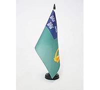 AZ FLAG Bandiera Da Tavolo Dublino 21x14 cm - Piccola Bandierina Dublino In Irlanda 14 x 21 cm