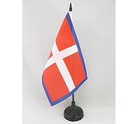 BANDIERA DA TAVOLO DUCATO DI SAVOIA 21x14cm - PICCOLA BANDIERINA REGNO DI SAVOIA 14 x 21 cm - AZ FLAG