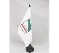 AZ FLAG Bandiera da Tavolo Emilia-Romagna 21x14 cm Base Plastica