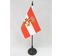 AZ FLAG Bandiera Da Tavolo Granducato Di Toscana 1569-1859 15X10Cm - Piccola Bandierina Toscana - Italia 10 X 15 Cm