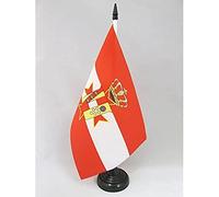 AZ FLAG Bandiera Da Tavolo Granducato Di Toscana 1569-1859 21x14 cm - Piccola Bandierina Toscana - Italia 14 x 21 cm